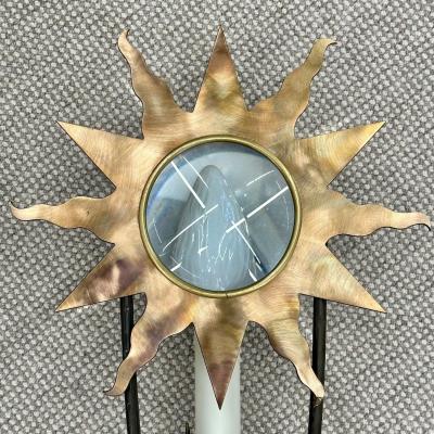 Pair of Mark Brazier Jones Copper Star Sconces Olympia Hand Hammered