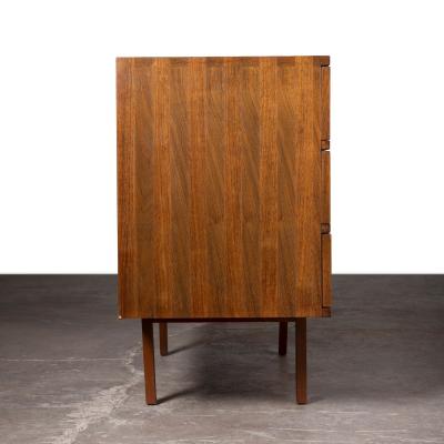 Pair of Mel Smilow Walnut Three Drawer Chests USA 1960s