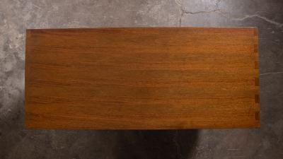 Pair of Mel Smilow Walnut Three Drawer Chests USA 1960s