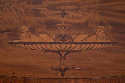 Pair of Mid 19th Century Profusely Inlaid Satinwood Console Tables