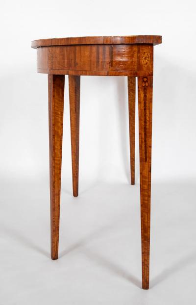 Pair of Mid 19th Century Profusely Inlaid Satinwood Console Tables