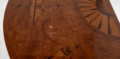 Pair of Mid 19th Century Profusely Inlaid Satinwood Console Tables