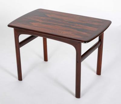 Pair of Mid Century Brazilian Rosewood Low Tables