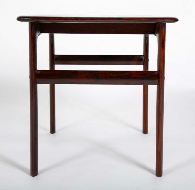 Pair of Mid Century Brazilian Rosewood Low Tables