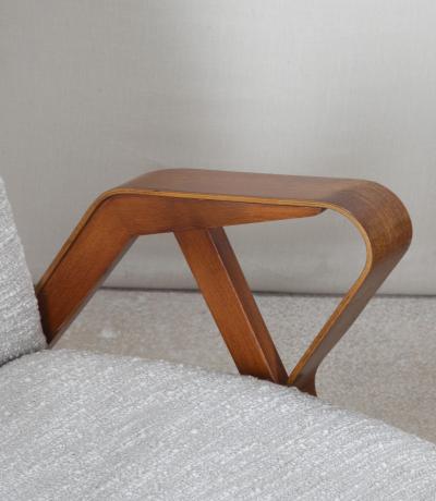 Pair of Mid Century Czech Armchairs