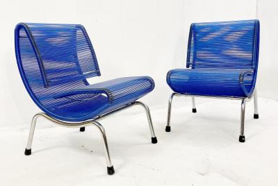 Pair of Mid Century Hydra Chairs by Roberto Semprini for Sintesi