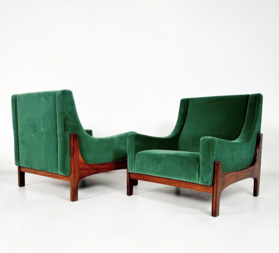 Pair of Mid Century Italian Armchairs 1960s