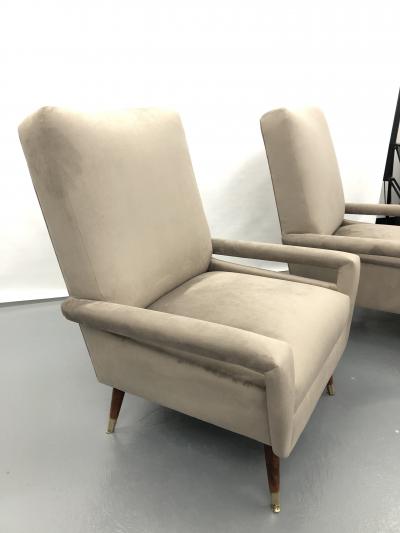 Pair of Mid Century Italian Club Chairs