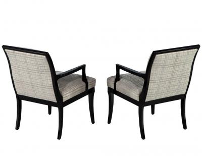 Pair of Mid Century Modern Accent Arm Chairs