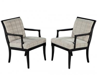 Pair of Mid Century Modern Accent Arm Chairs