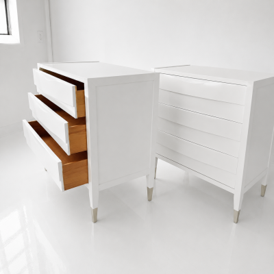 Pair of Mid Century Modern American of Martinsville Chest of Drawers 
