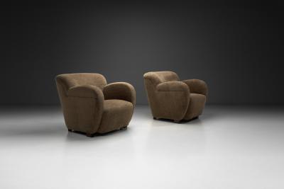 Pair of Mid Century Modern Armchairs Europe Mid 20th Century