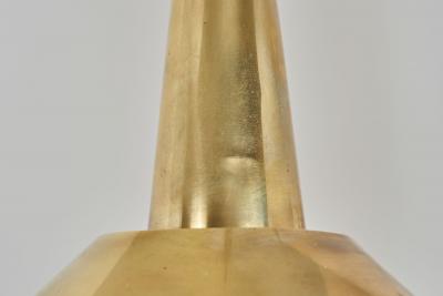 Pair of Mid Century Modern Brass Pendant Lights Europe 1950s