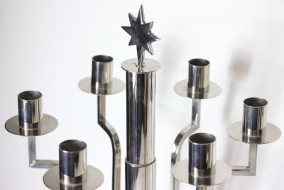 Pair of Mid Century Modern Candelabra