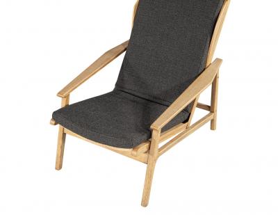 Pair of Mid Century Modern Curved Lounge Chairs