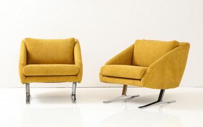 Pair of Mid Century Modern Lounge Chairs