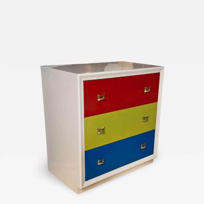 Pair of Mid Century Modern Style Chests of Drawers Commodes Night Stands