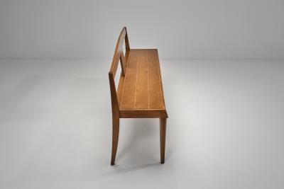 Pair of Mid Century Modern Wooden Benches Europe 1970s