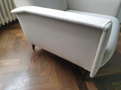 Pair of Mid Century Modern armchairs attributed to Gio Ponti 