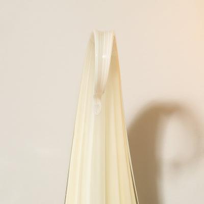 Pair of Mid Century Modernist Murano Glass Leaf Sconces by Franco Luce