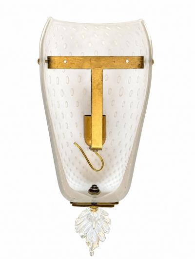 Pair of Mid Century Murano Wall Sconces