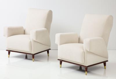 Pair of Mid Century Style Lounge Chairs 