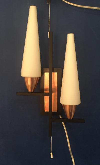 Pair of Mid Century Wall Sconces