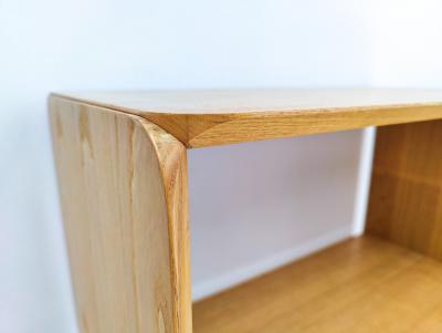 Pair of Mid Century Wooden Book Shelves by Derk Jan de Vries