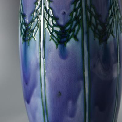 Pair of Minton Secessionist Purple No 1 Vases