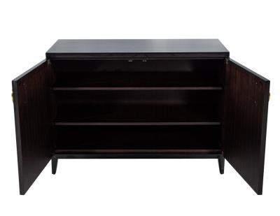 Pair of Modern Commode Chests in High Gloss Lacquer Finish