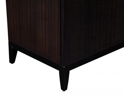 Pair of Modern Commode Chests in High Gloss Lacquer Finish