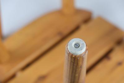 Pair of Modern Finnish Sauna Stools in Pine Finland 1970s
