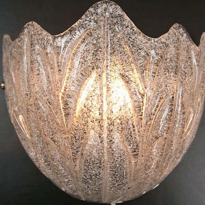 Pair of Modern Icey Sconces