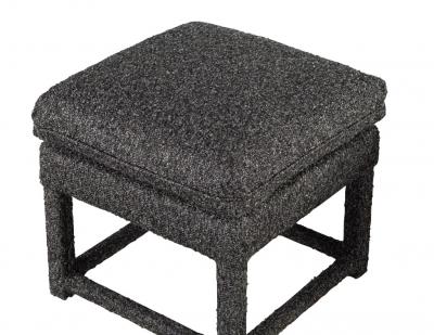Pair of Modern Upholstered Stools
