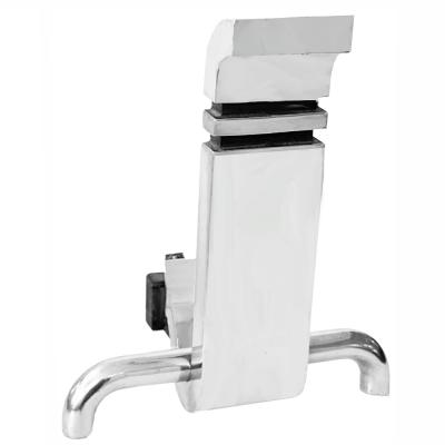 Pair of Modernist Andirons by Wah Chang