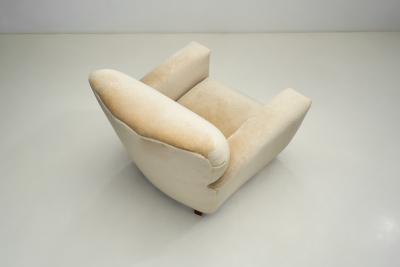 Pair of Modernist Armchairs Italy ca 1950s