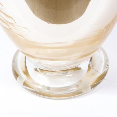 Pair of Modernist Handblown Murano 24kt Gold Fleck Table Lamps
