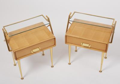 Pair of Modernist Italian Side Tables 1950s