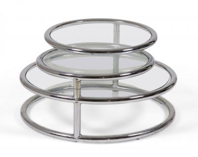 Pair of Morex Italian Mid Century Space Age Convertible Articulating Chrome