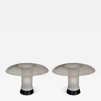 Pair of Murano Glass Table Lamps