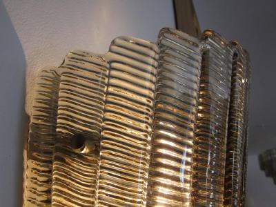 Pair of Murano Glass Wall Sconces