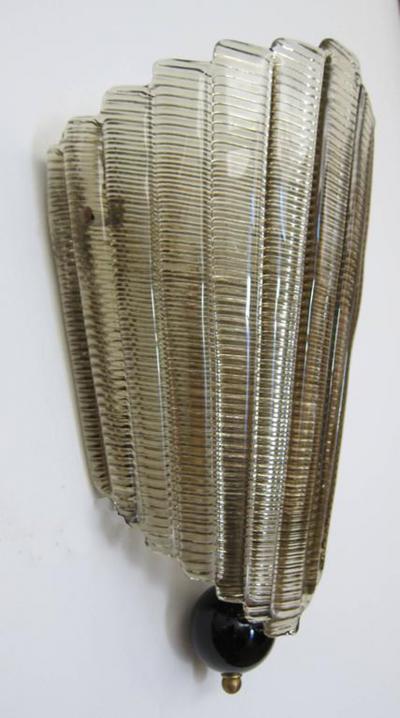 Pair of Murano Glass Wall Sconces