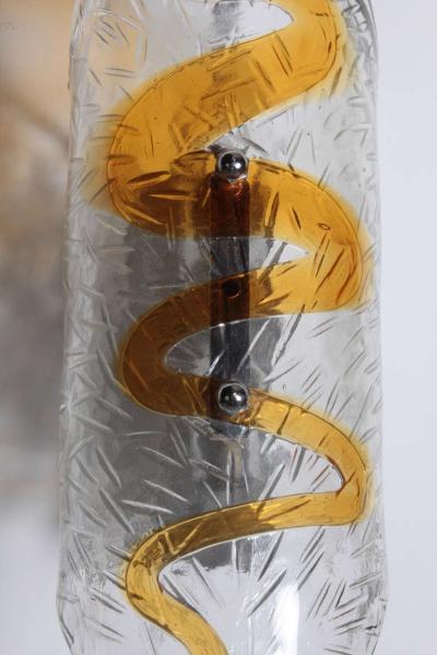 Pair of Murano glass sconces