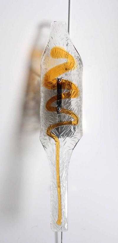 Pair of Murano glass sconces
