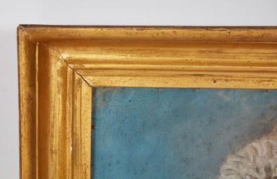 Pair of Naive English Portraits c 1830