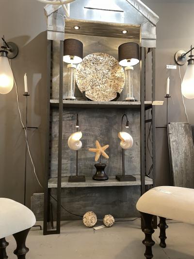 Pair of Nautilus Shell Table Lamps