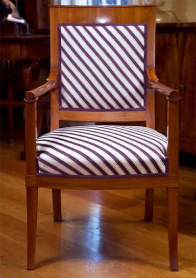 Pair of Neoclassic Fauteuils