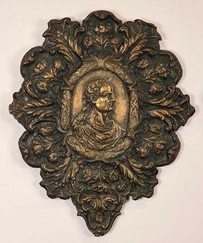 Pair of Neoclassical Plaques Italy circa 1820