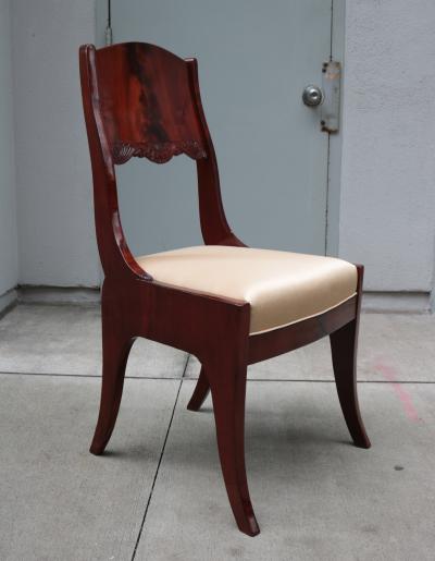 Pair of Neoclassical Side Chairs