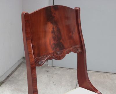 Pair of Neoclassical Side Chairs